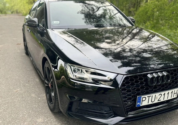 Audi A4 cena 89700 przebieg: 121000, rok produkcji 2017 z Płock małe 79